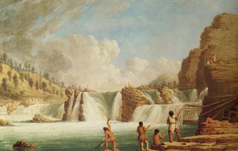 Kane Paul Falls at Colville oil painting image